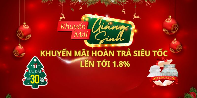 Sự kiện hoàn trả siêu tốc lên tới 1.8% cho hội viên GO99